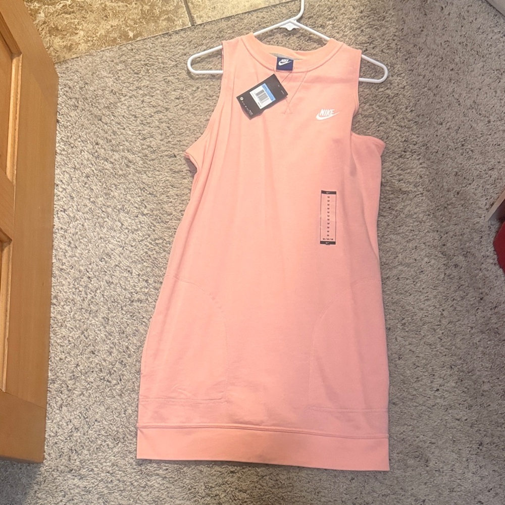 Nike Coral Sleeveless Dress